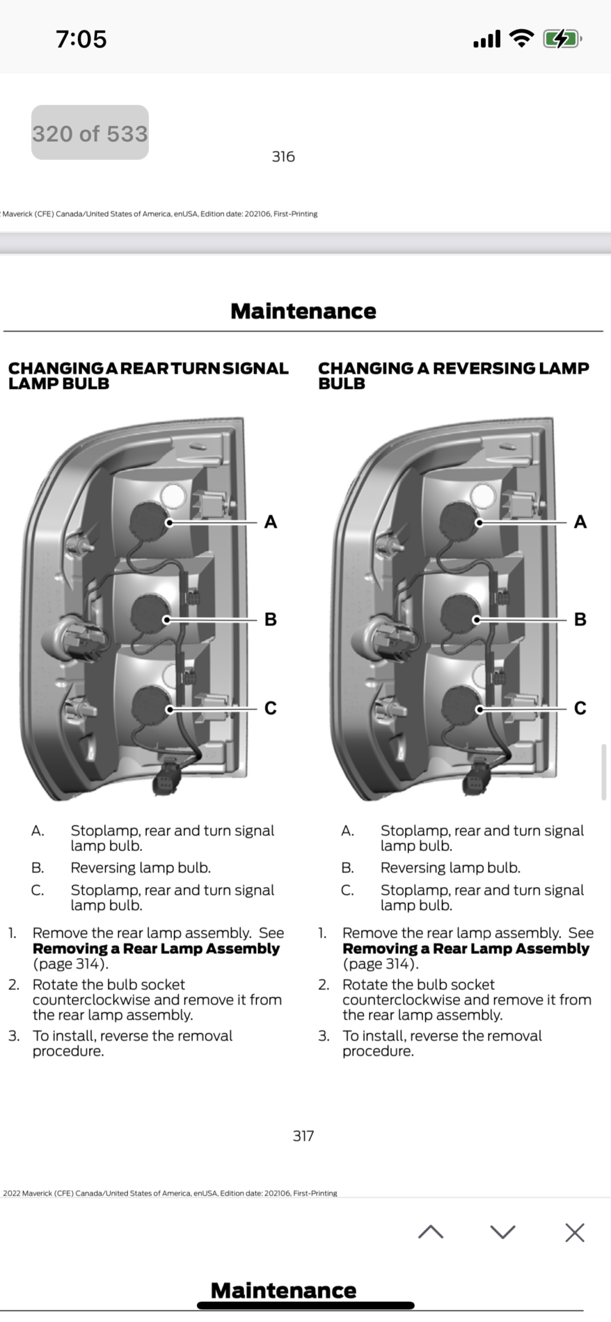 Ford Maverick Lariat Tail Lights vs. XL / XLT difference 0A89987C-DCA1-4756-B6C2-5F2C9E677C33