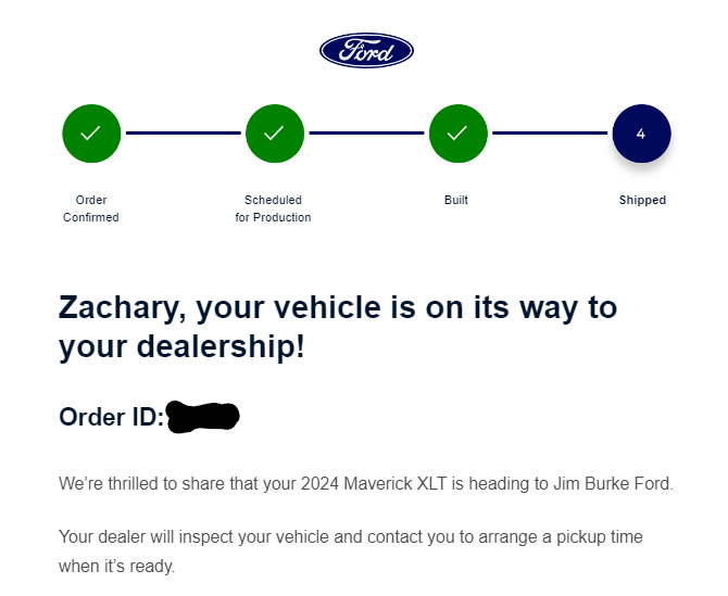 Ford Maverick My 2024 Maverick is built! Anyone else? 1698945149261