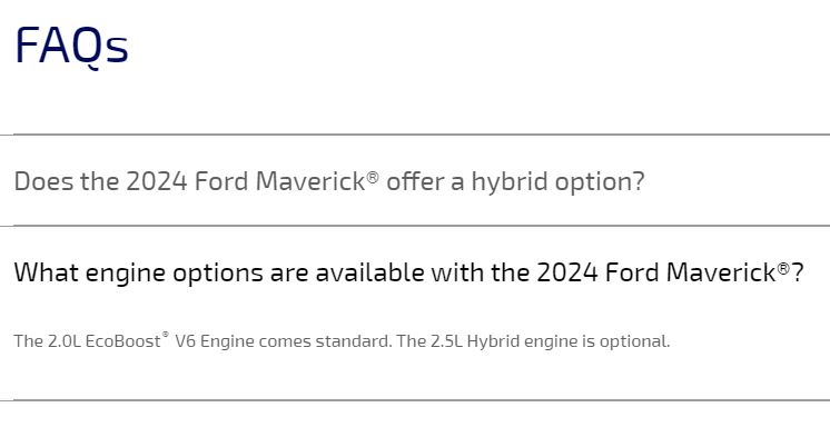 Ford Maverick Hybrid XL tremor delete? 1702659464047