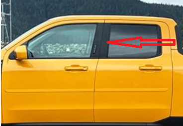 Ford Maverick B-pillar door applique replacement? 1707270441312