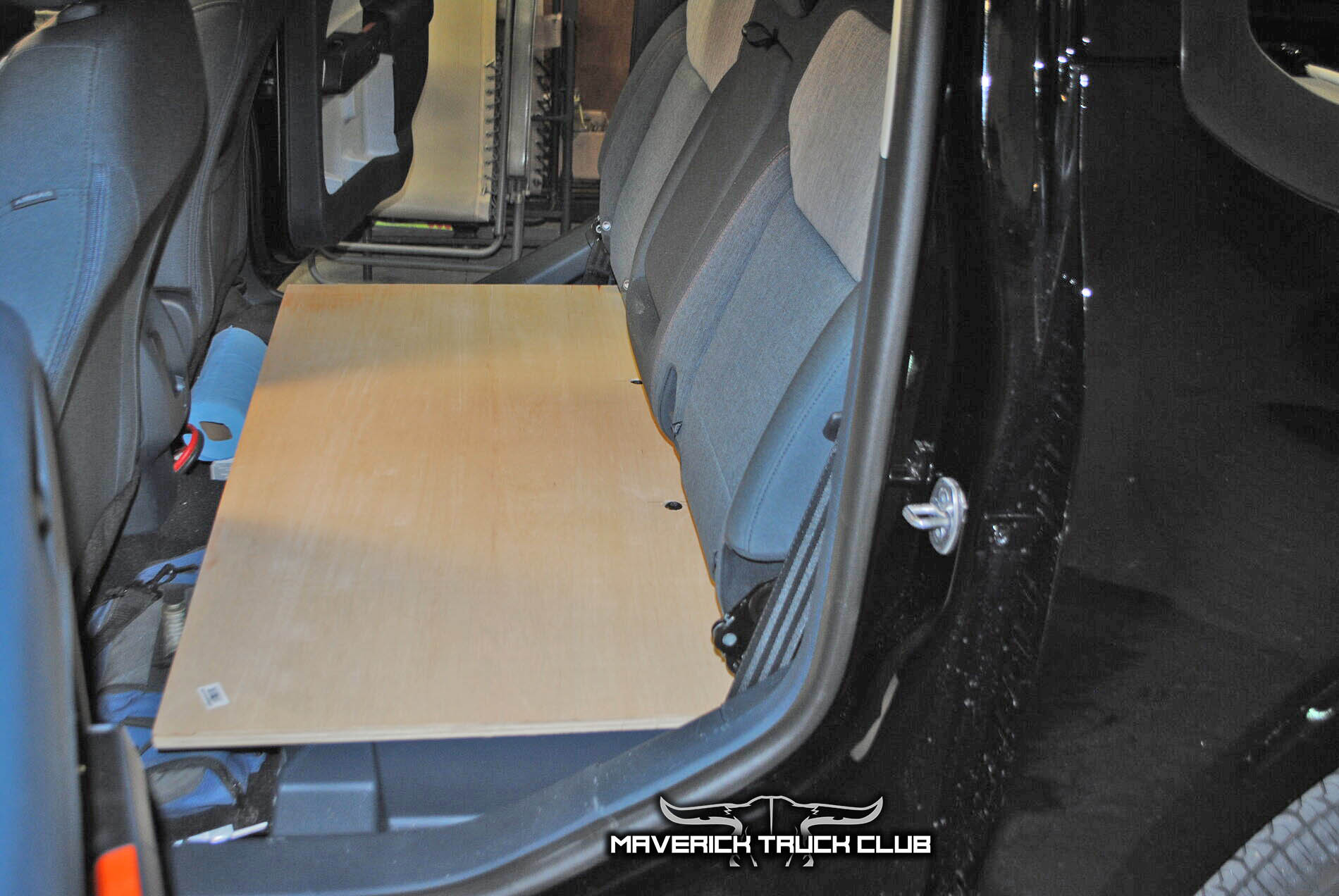Rear Seat Delete From 2022 Maverick Passenger Bench Removed (Photos