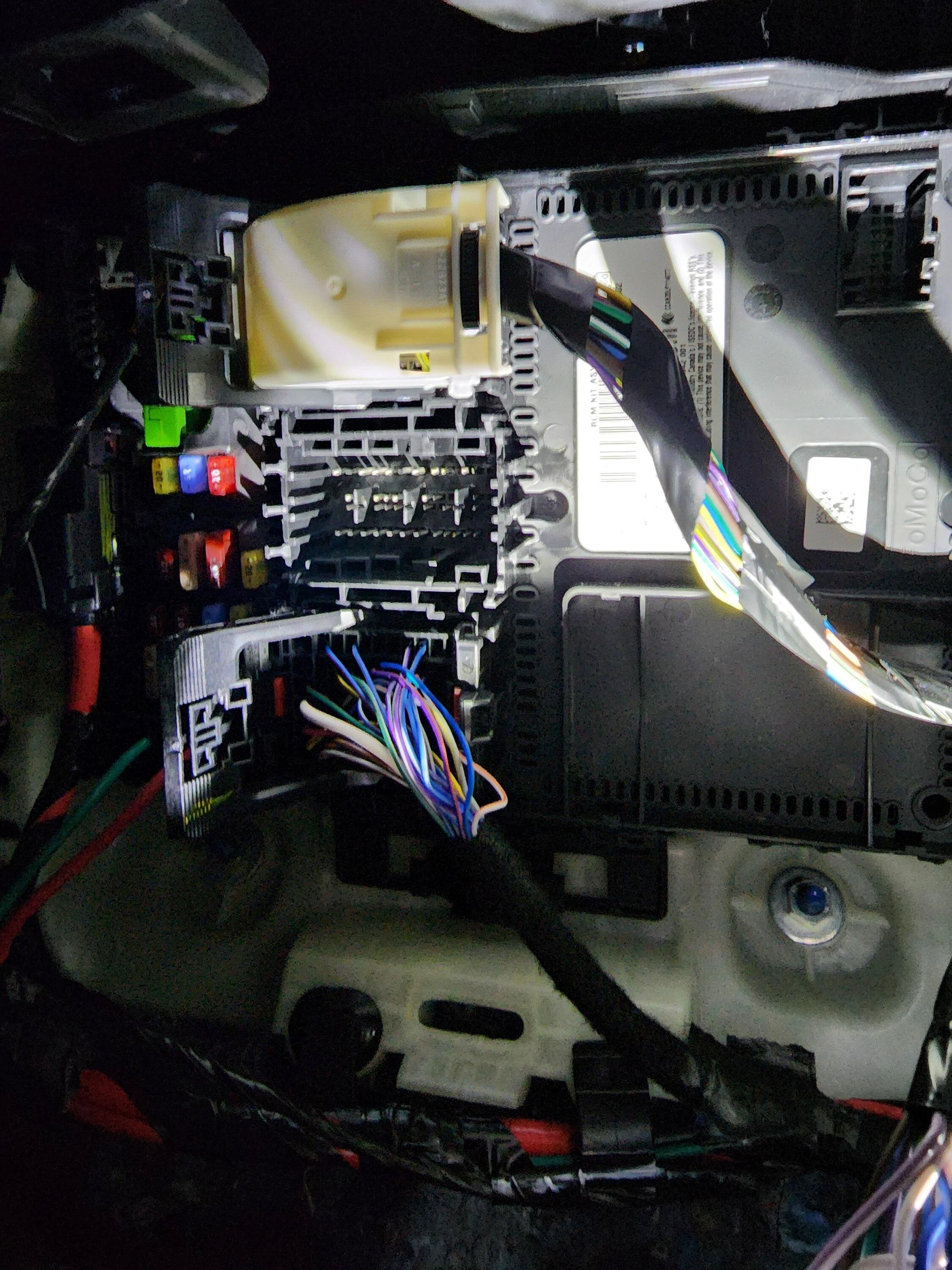 F-150 Fog Lamp Switch and Wire Harness Installed in Maverick - DIY ...
