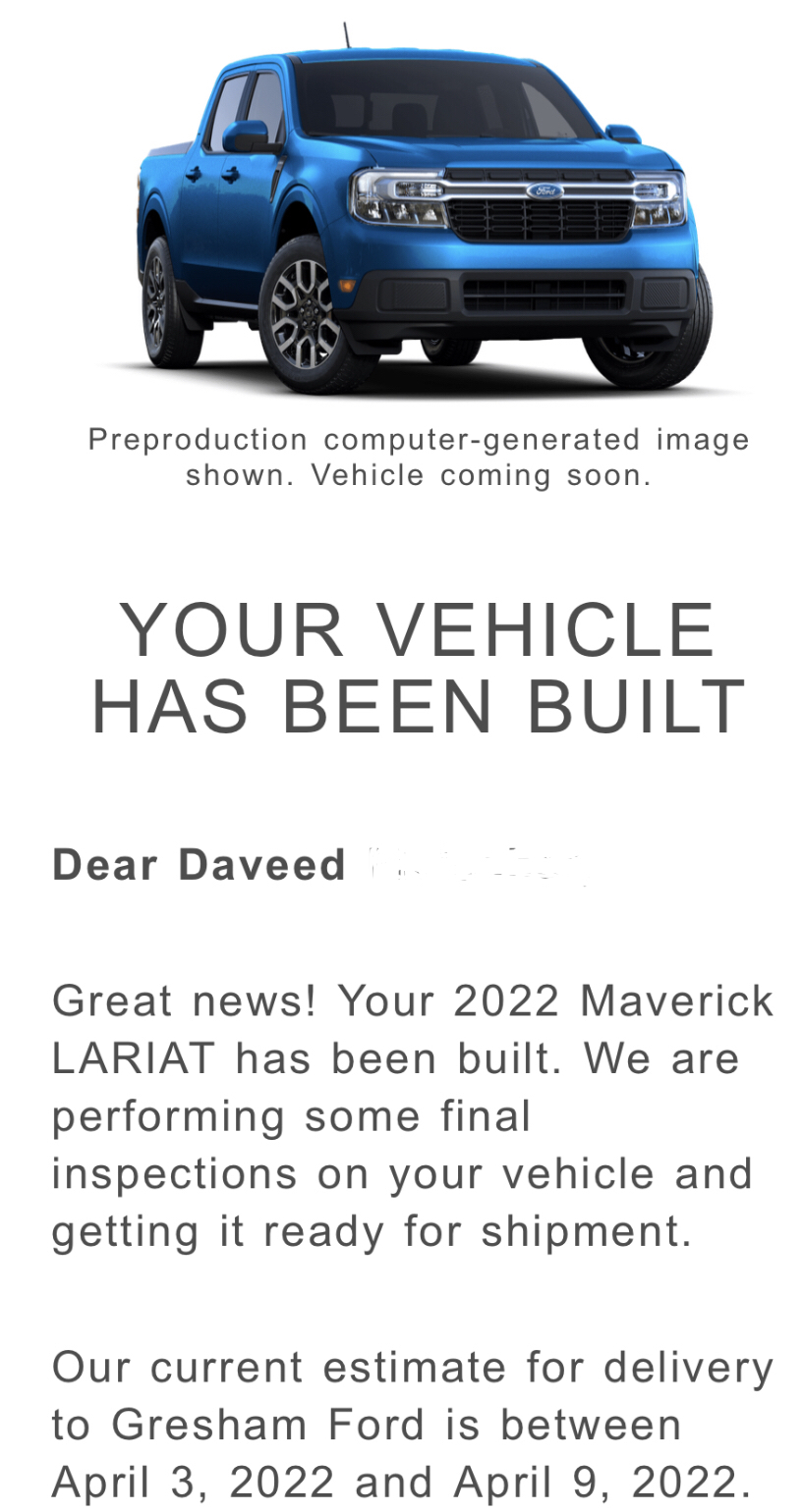 Ford Maverick Oregon 2C4BB60B-B456-46A8-A49D-D906D0CA98E9