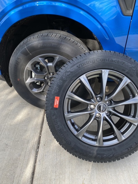 Ford Maverick Picked up a set of snow tires for Mav AWD 32A5D8ED-4D38-4FE7-81EB-CBFF49F7E3CB
