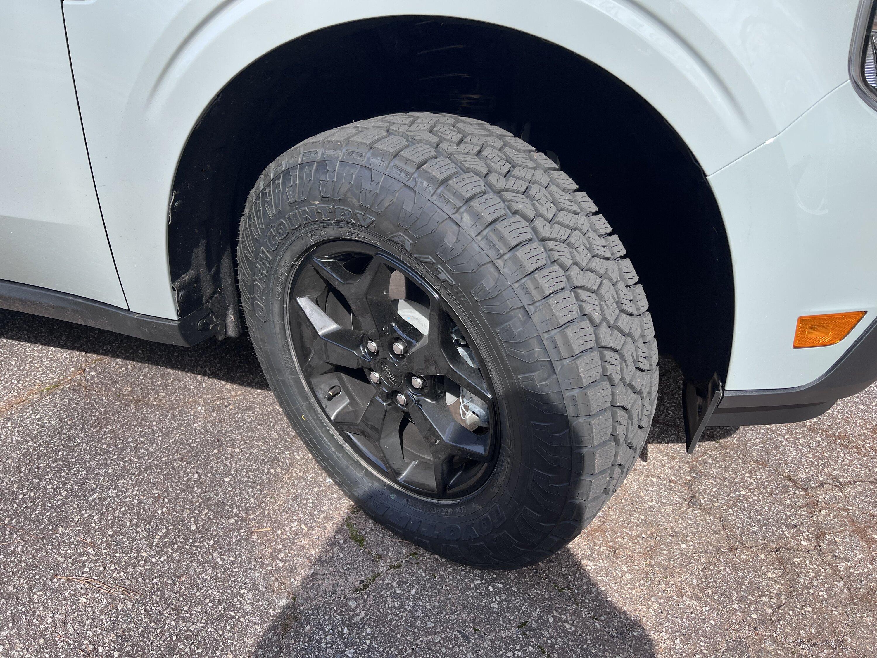 Elegant 2023 Ford Maverick Tire Size Photosnull