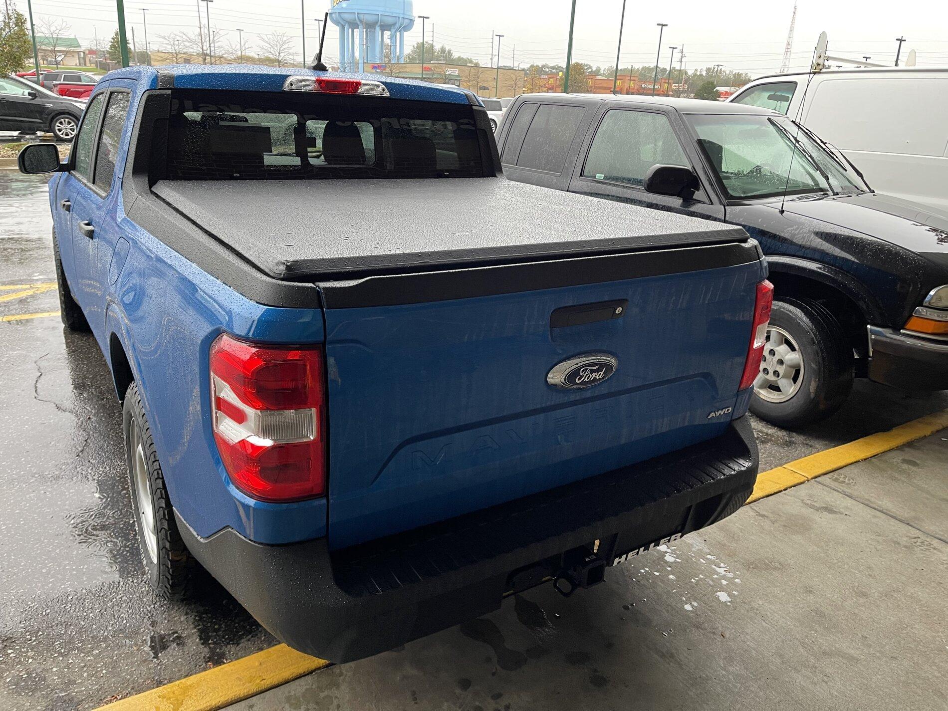 Truxedo Soft Rollup Tonneau Bed Cover Installed On Maverick 