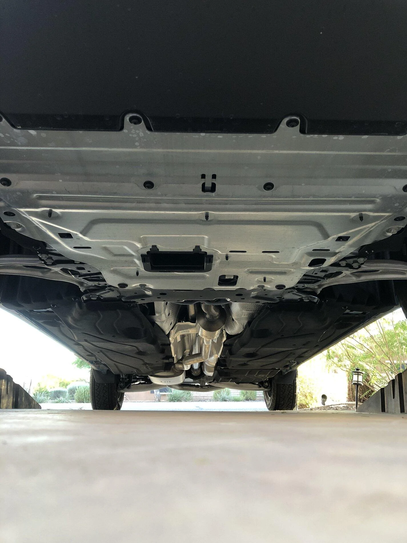 Ford Maverick PSA: oil change on FX4 Maverick requires skid plate panels removal {filename}