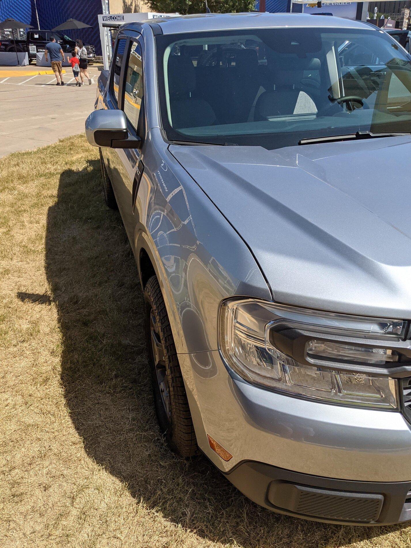 Ford Maverick ICONIC SILVER Maverick Photos Thread 2022 Maverick XL interior Iconic Silver 1