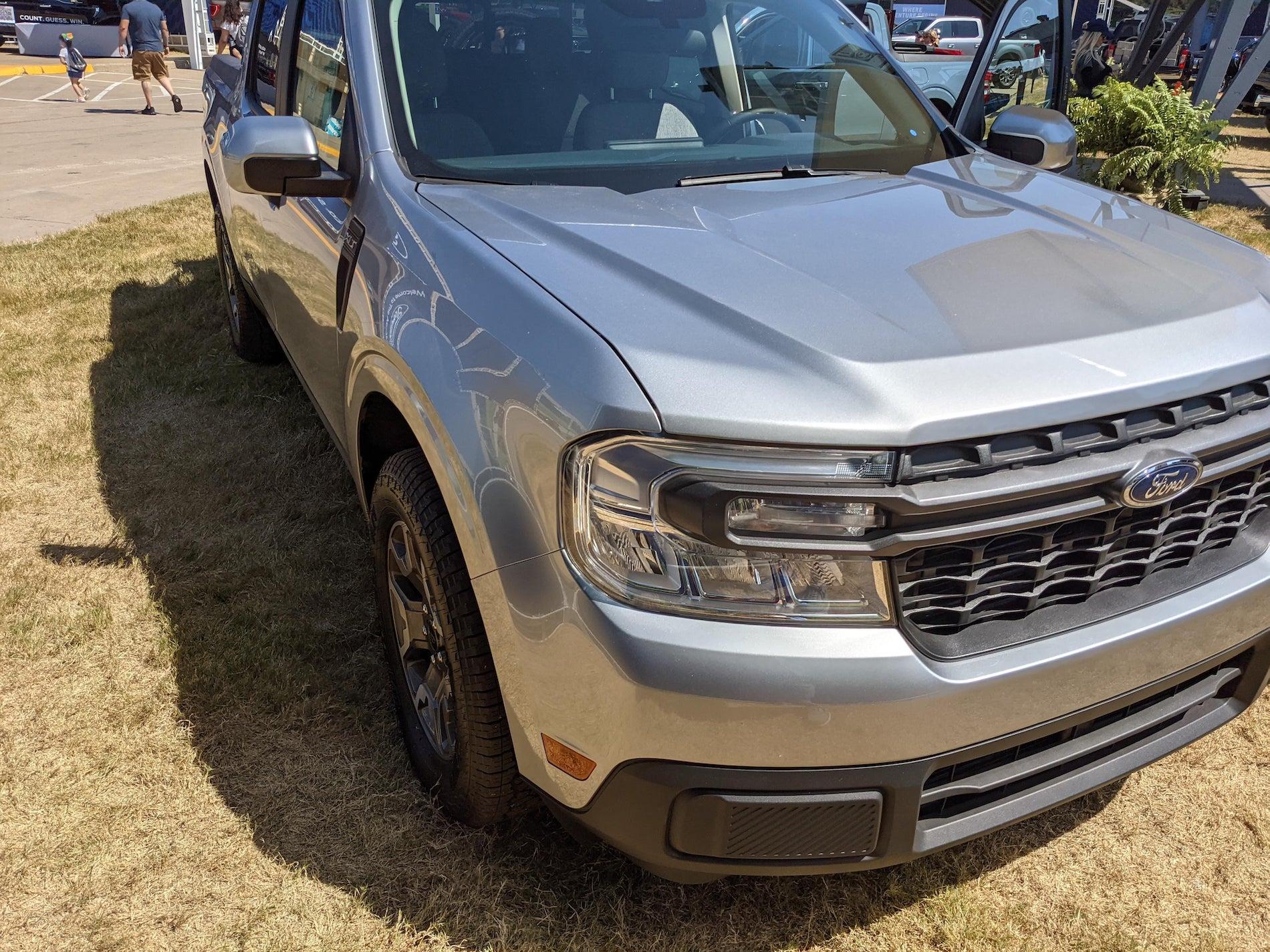 Ford Maverick ICONIC SILVER Maverick Photos Thread 2022 Maverick XL interior Iconic Silver 1