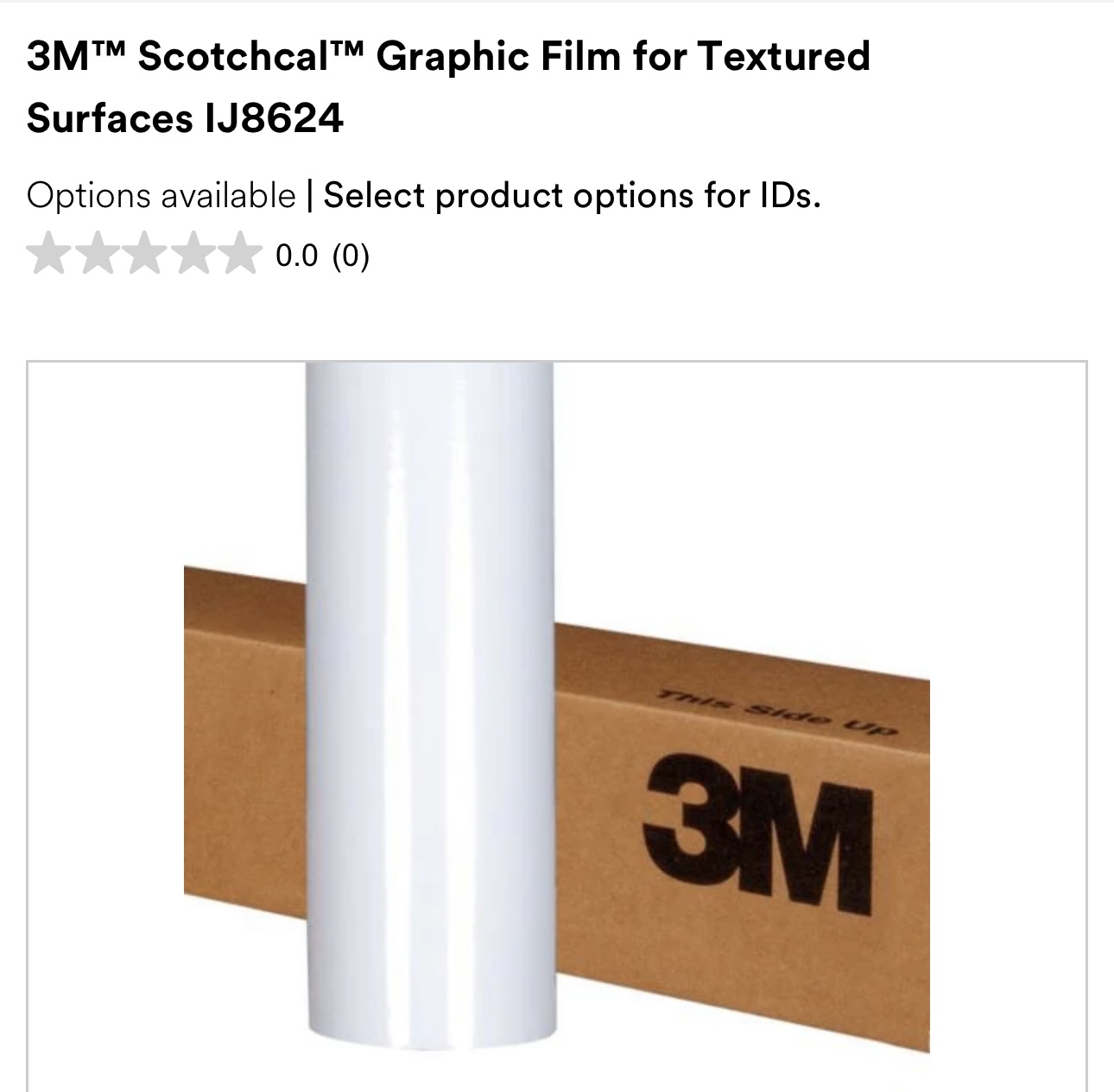  3M Clear Paint Surface Protection Vinyl Film (6 Inch x