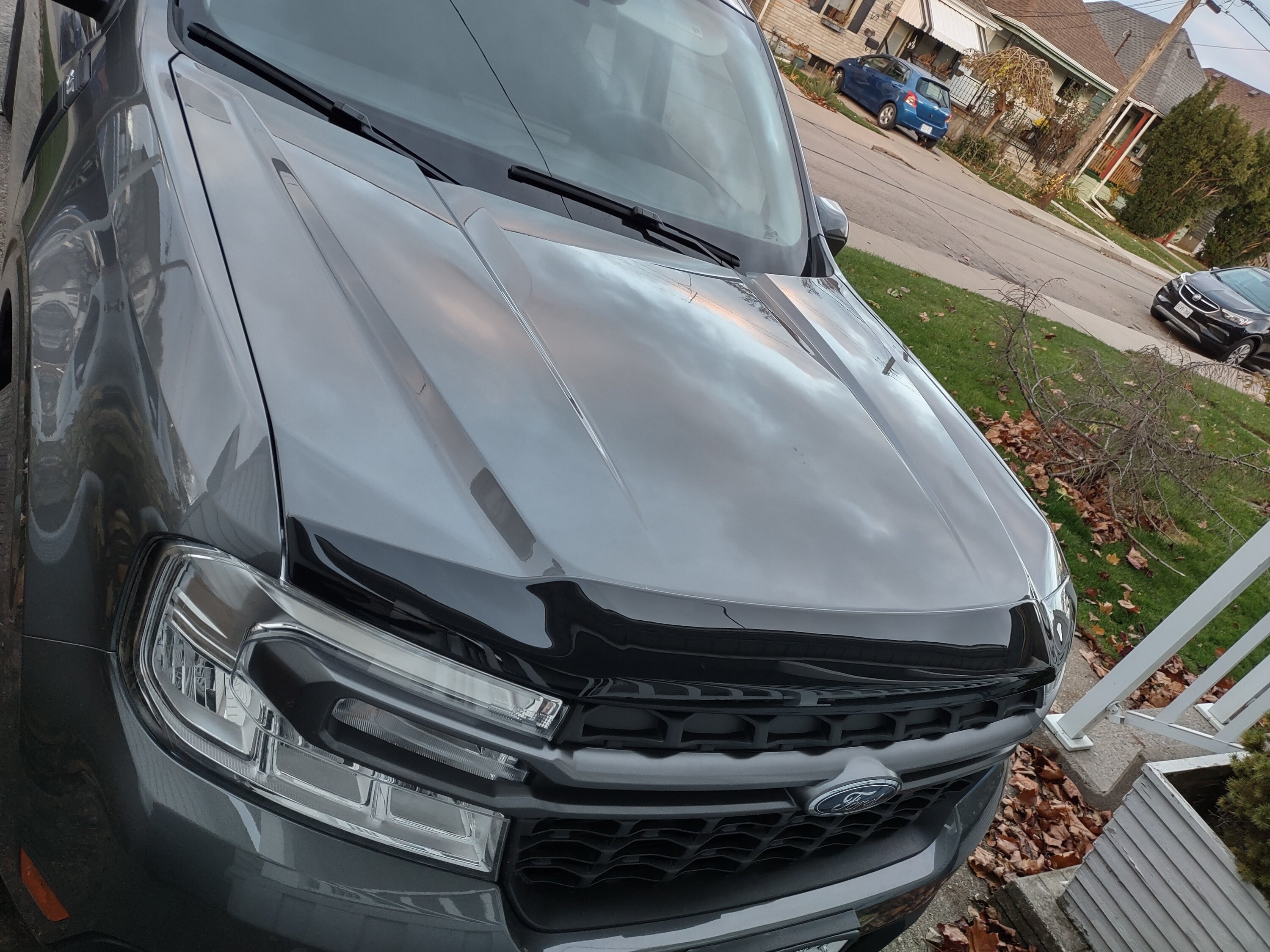 Saturday DIY project. PPF film for hood protection  MaverickTruckClub -  2022+ Ford Maverick Pickup Forum, News, Owners, Discussions