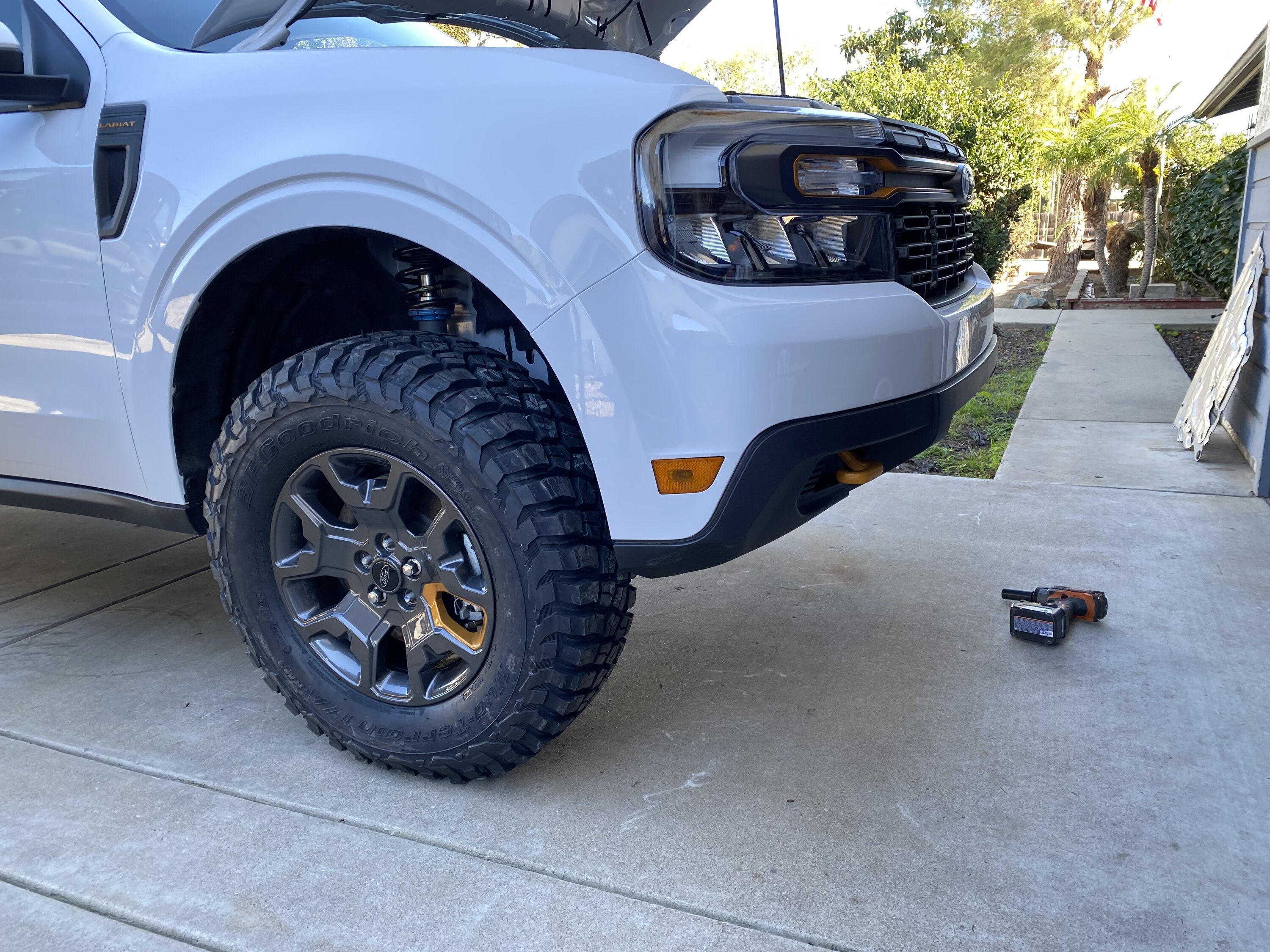 Bumper covers fading from sun  MaverickTruckClub - 2022+ Ford Maverick  Pickup Forum, News, Owners, Discussions