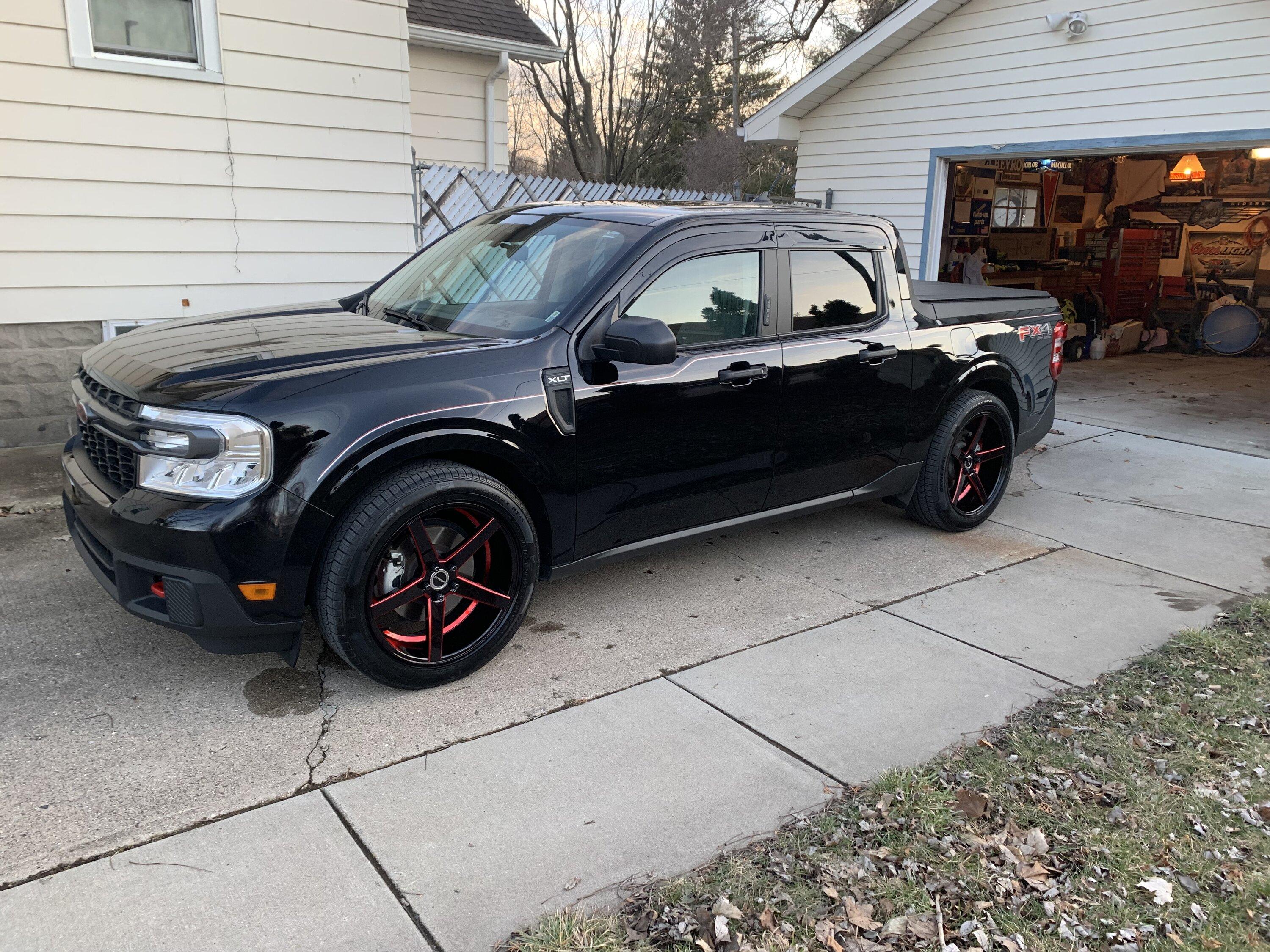 235 50 R20 wheels and tires on a maverick? | MaverickTruckClub - 2022 ...