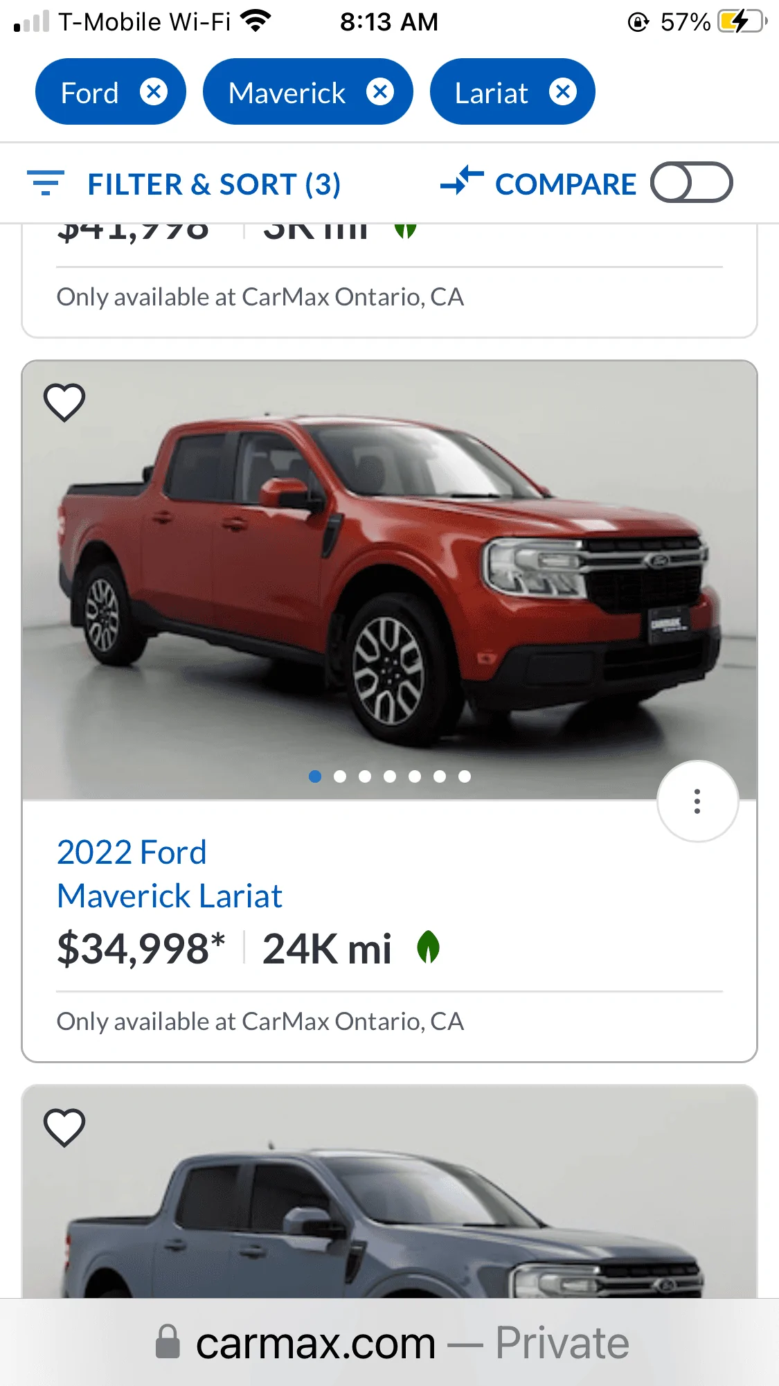 What happens when you sell to CarMax | MaverickTruckClub - 2022+ Ford ...