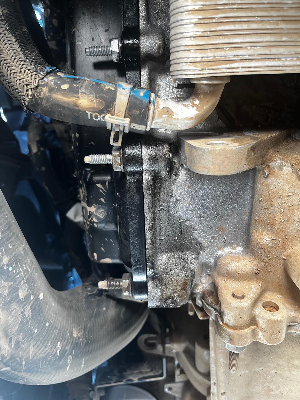 Warning!! Check all nuts when doing oil change (for oil leaks
