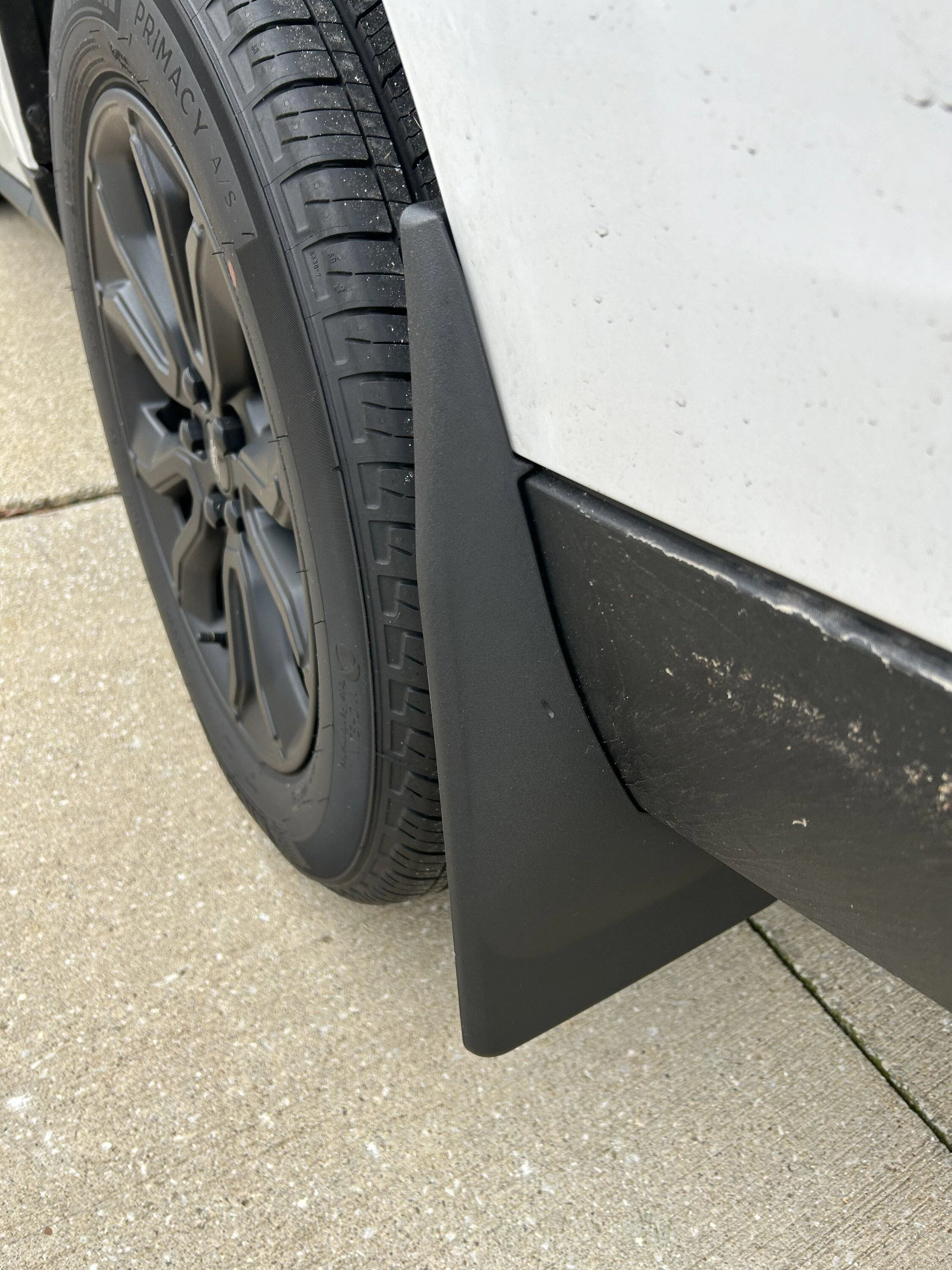 WeatherTech No-Drill Mud Flaps For 2022 Ford Maverick/Hybrid - Rear Pair Only - View #3