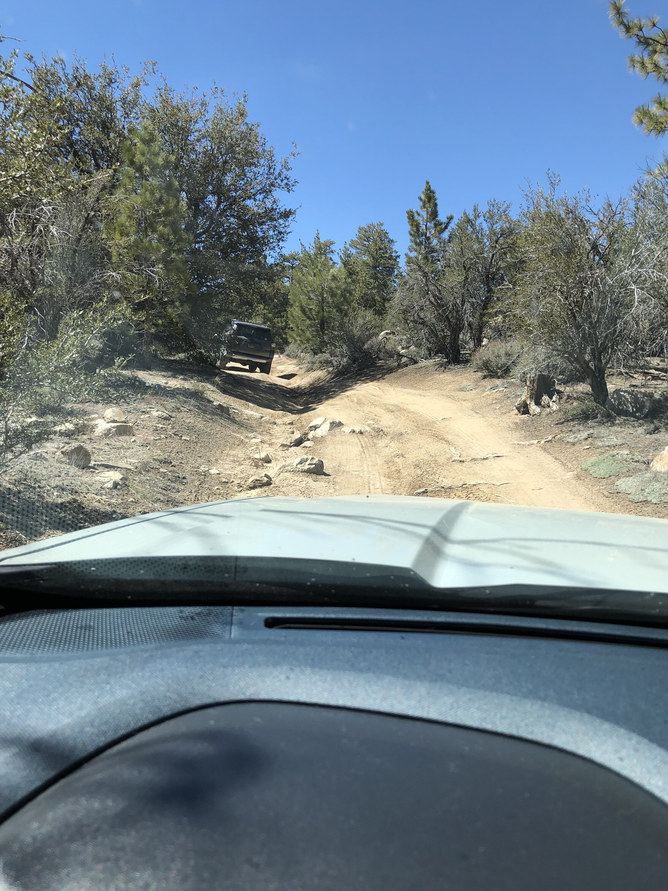 Ford Maverick Stock Tremor is VERY capable... tested off road at Holcomb Valley IMG_9478