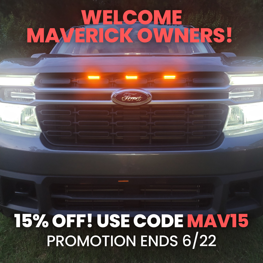 Ford Maverick 15% Off Maverick Accessories! LAUNCH DAY (1)