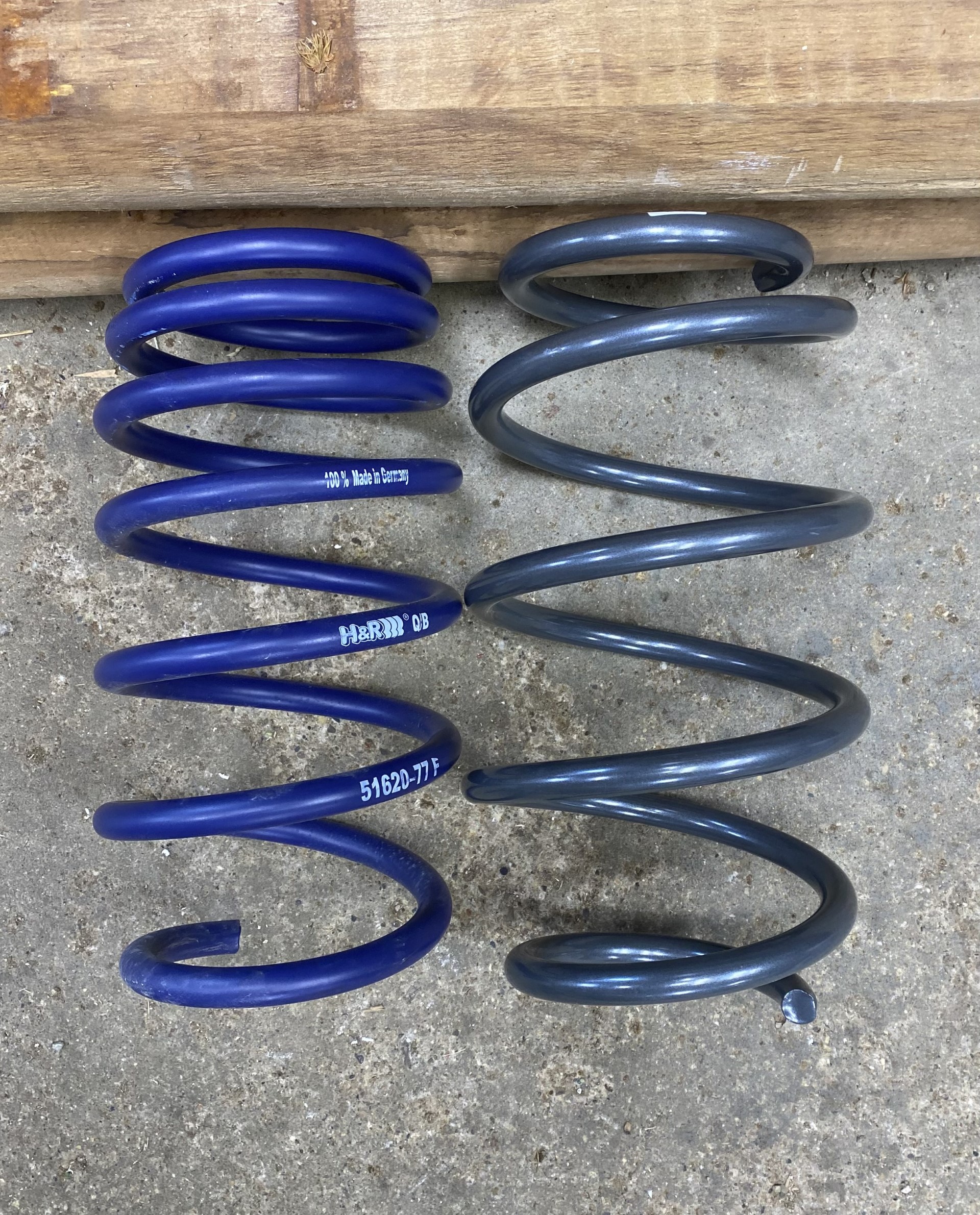 Ford Maverick Lowered with Good-Win Racing lowering springs (+ comparison to H&R springs) Mav 5