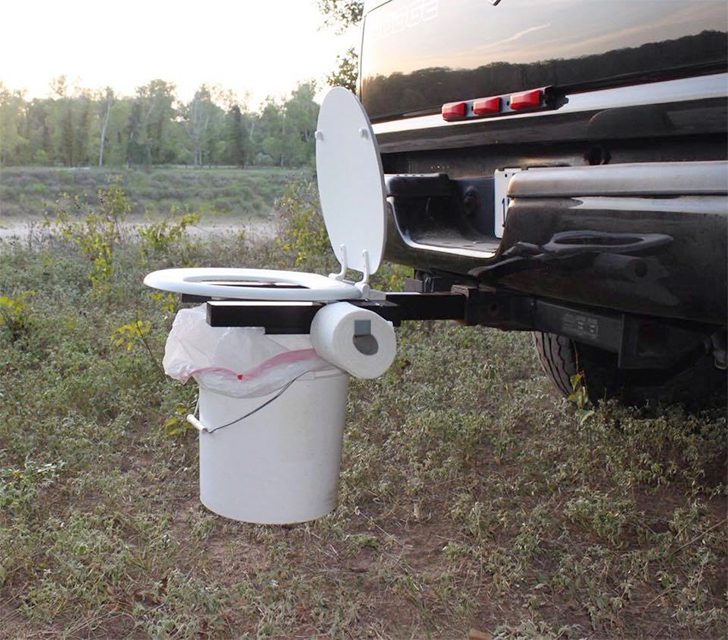 Porta Toilet for Small Truck Camping