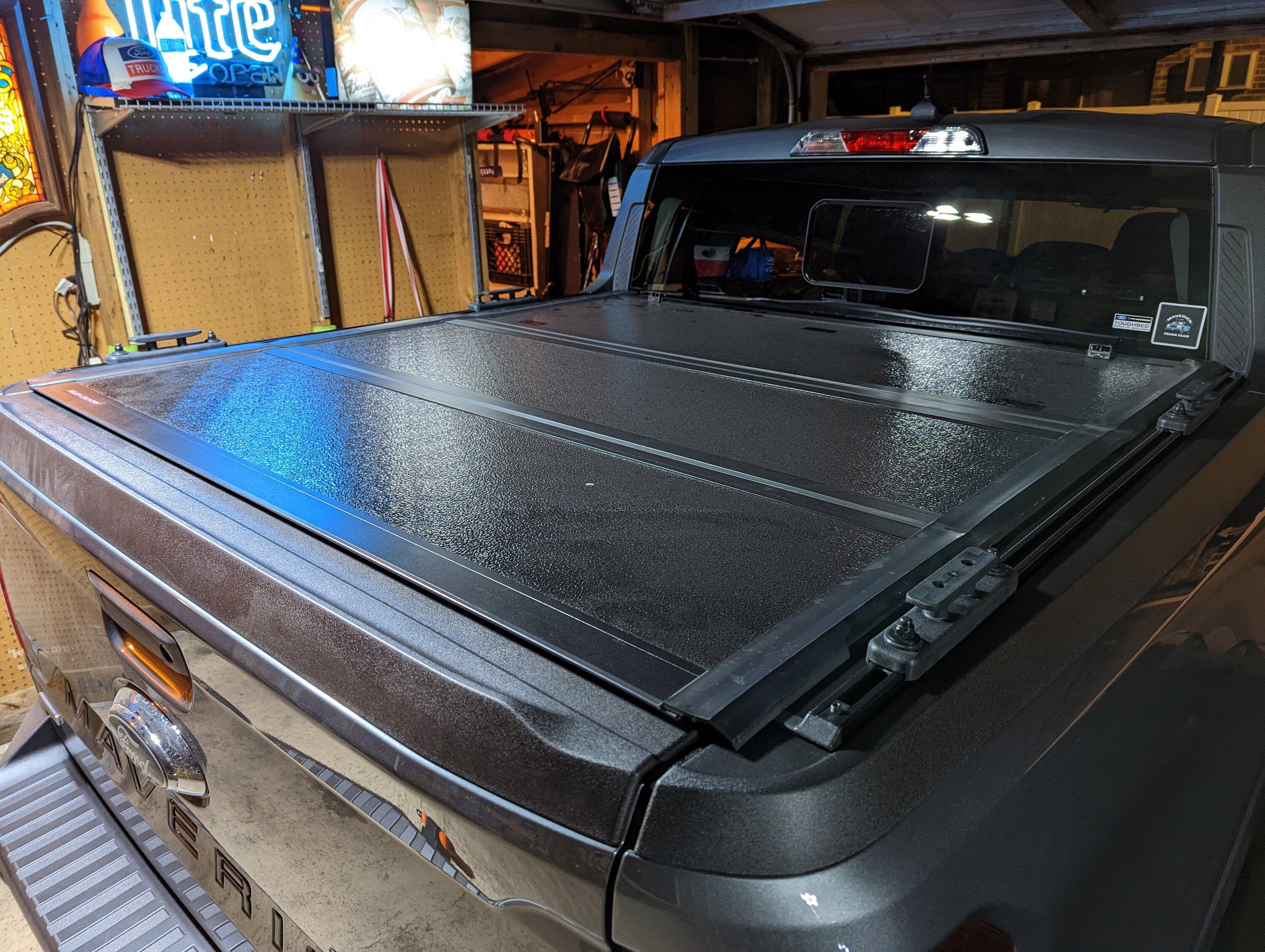 Bed rack that works with hard folding tonneau? | MaverickTruckClub ...