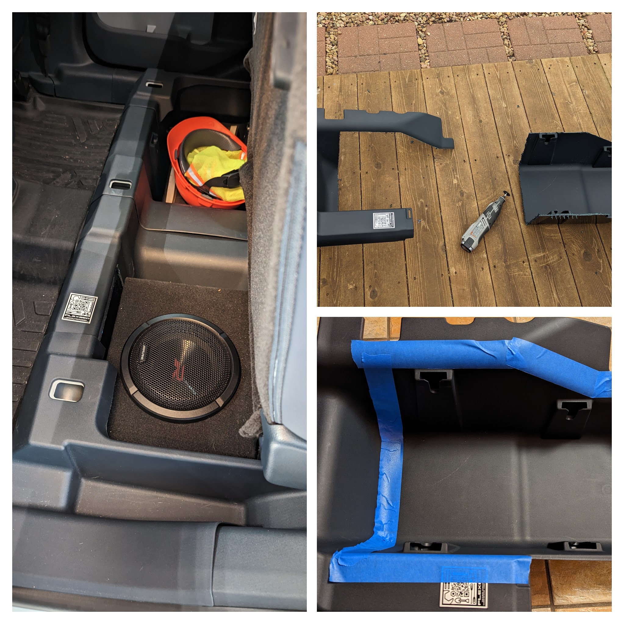 Ford Maverick Another audio build thread PXL_20230223_005454639-COLLAGE