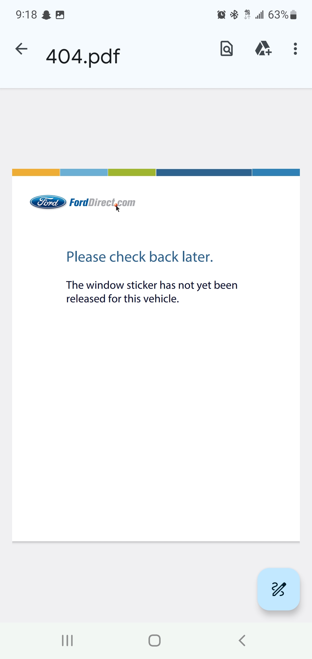 Ford Maverick 🧭 Maverick Build & Tracking Links Screenshot_20231114-091852_Drive