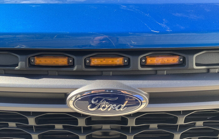 Raptor 3-Light LED Grill Lights installed for Under $10