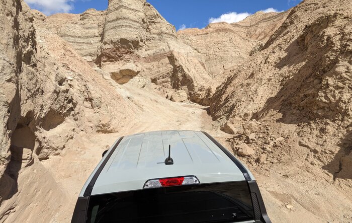 Tremor Maverick offroading at Anza Borrego, Truckhaven, and Ocotillo Wells SVRA