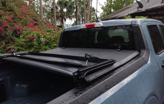 My Maverick is no longer naked... installed OEDRO Tri-Fold Truck Tonneau