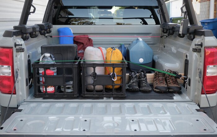 What essential staple items do you keep in your Maverick?
