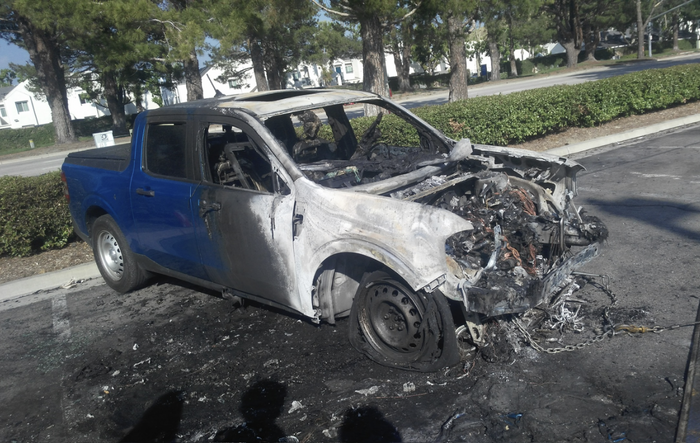 My Ford Maverick EcoBoost caught on fire and exploded!!! 🔥