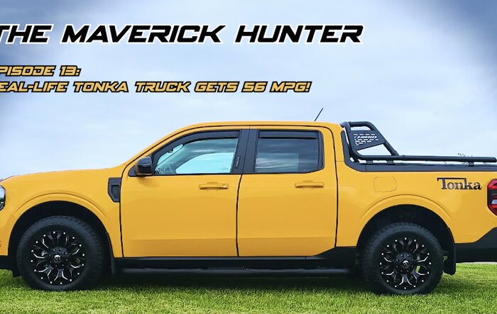Video: Cyber Orange Hybrid Maverick "Tonka" Build Wins at 2023 Carlisle Ford Nationals