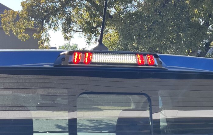 Morimoto X3B Third Brake Light Installed