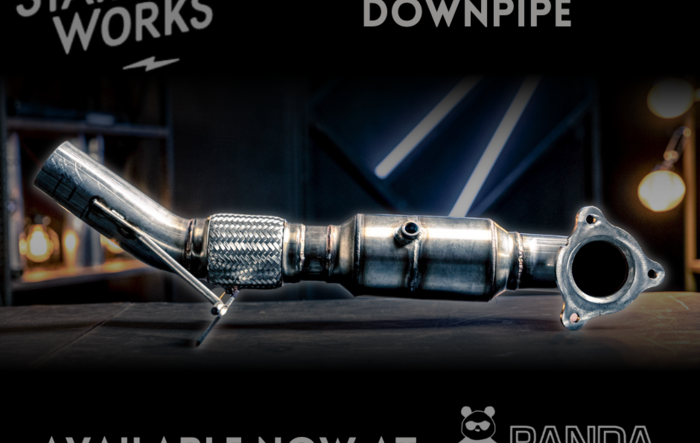 Stainless Works Downpipe for Maverick Now Available at Panda Motorworks!