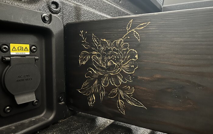 Truck Bed Divider Art