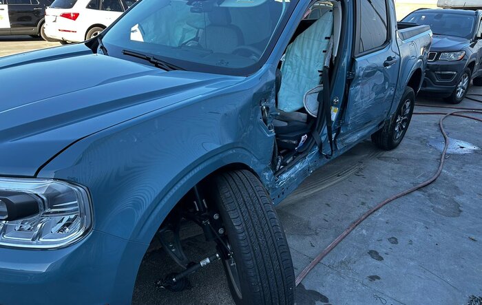 My 2022 Maverick XLT was totaled but it saved my life