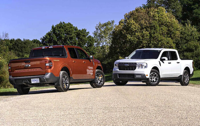 Motortrend compares their Maverick XLT Hybrid vs. Lariat Tremor