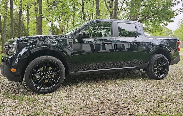 21" Edge ST wheels installed on BAP Alto Blue Hybrid