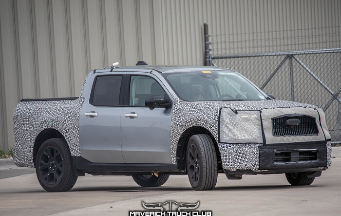 Spied: Maverick Refresh Lobo ST Street Truck Reveals New Vertical Grille Design & 13" Infotainment Screen