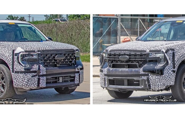 Spied: 2025 Maverick Refresh Prototypes Reveal Additional TWO New Grille Designs [UPDATED]