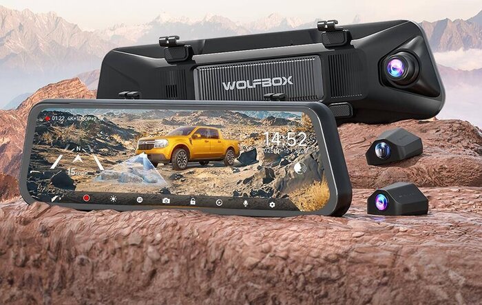 WOLFBOX G900 Tripro Dash Cam - Designed for Off-roading! Up to $50 off