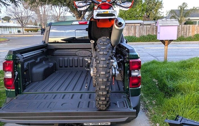 Bike Binderz Install - Dirt Bike Tie Down in Bed
