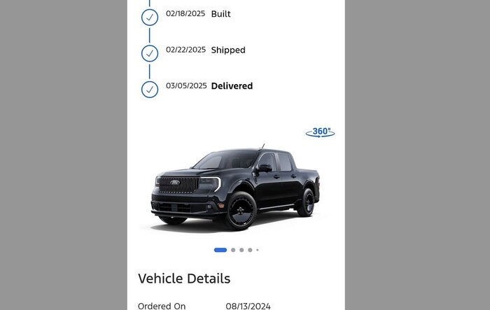My Lobo delivered @ dealer!