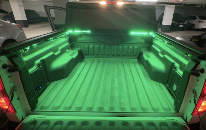 LED bed lighting install!