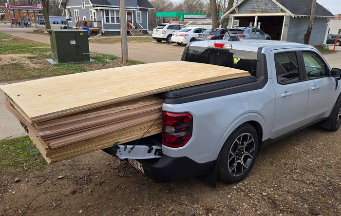This truck can haul