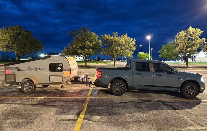 After months of searching for lightweight RV... Coachmen Clipper Express 9.0TD