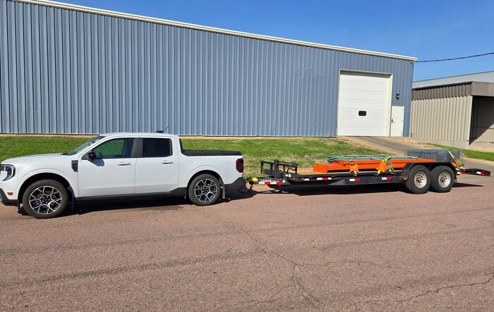 Pushed the towing limits