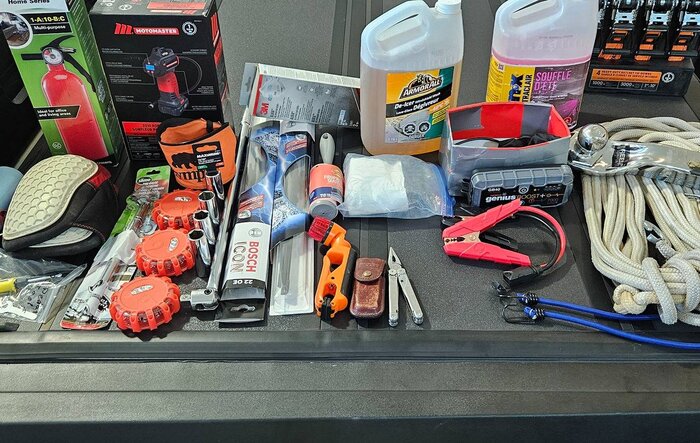 Safety and Self-Help Gear, what do you carry in your Maverick?