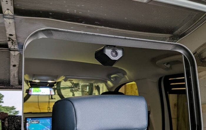 Wolfbox (or maybe any) rear view camera - 3D print mount avoiding the rear 5th sliding window